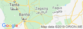 Zagazig map